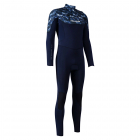 Neilpryde Wizard traje 5/4mm backzip hombre C2 Azul / Space Print