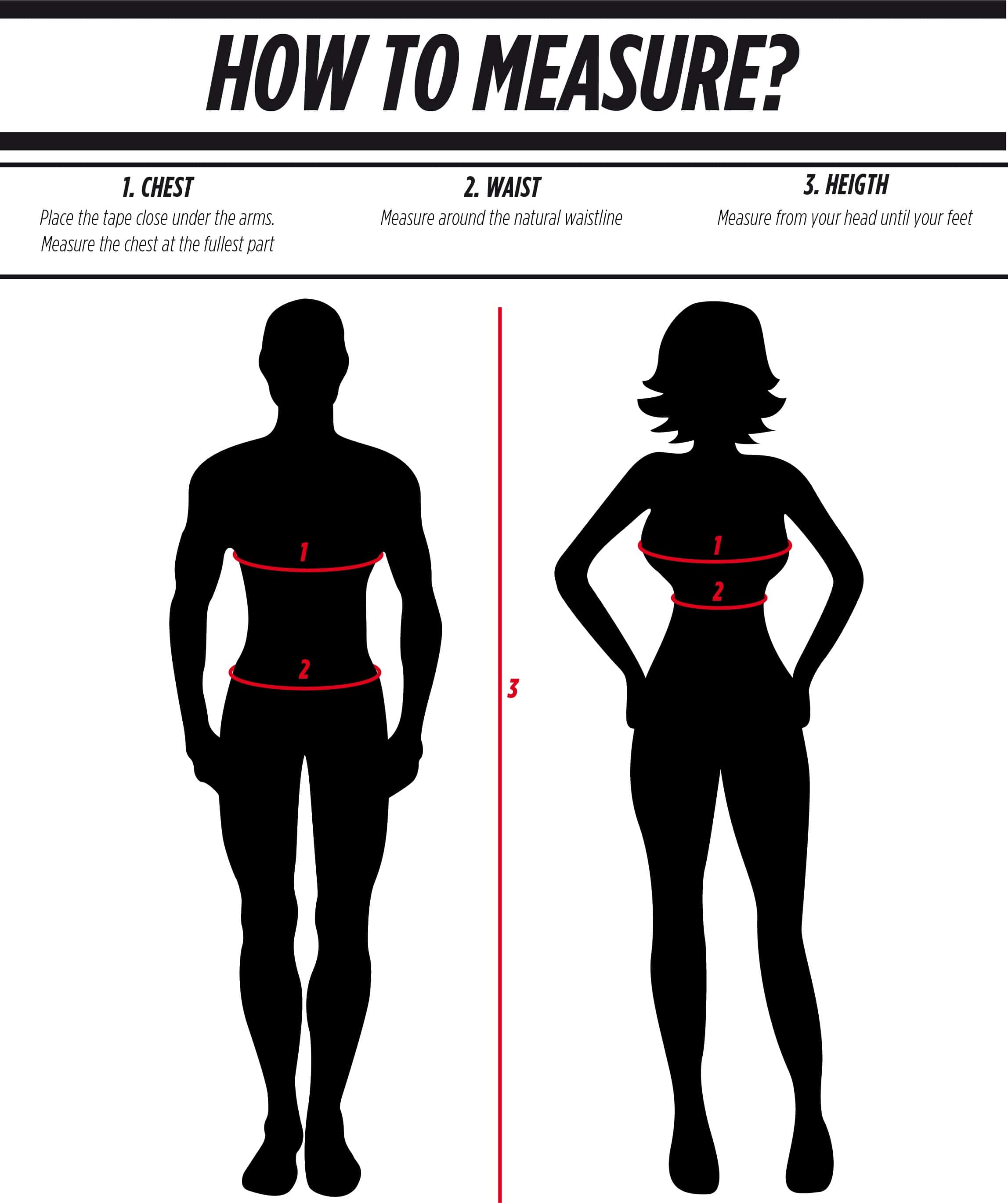 How do you measure correctly?