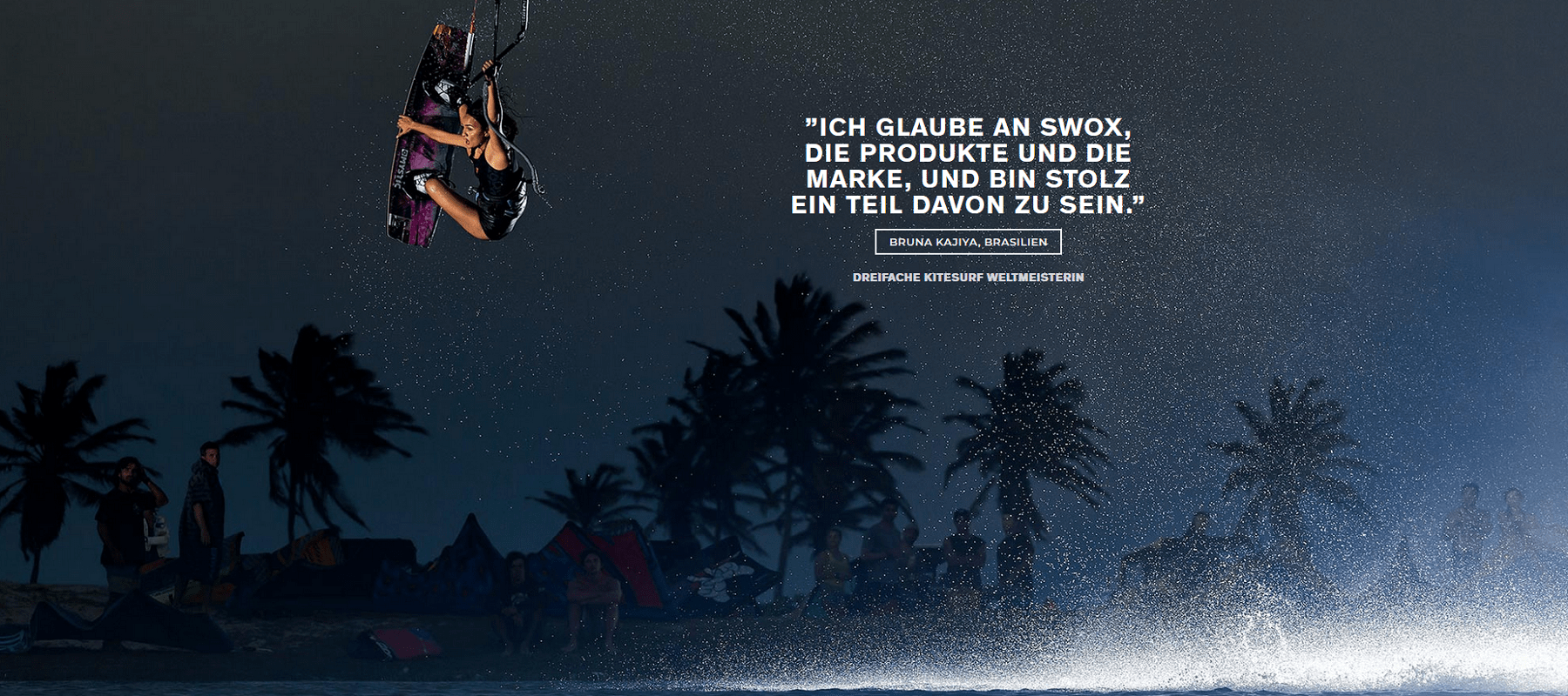 Swox Sonnencreme Bild Aktion Profi Bruna Kajiya