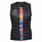 Preview: Mystic Juice Prallschutzweste Wake Front-Zip Damen Dark Grey