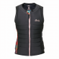 Preview: Mystic Juice Prallschutzweste Wake Front-Zip Damen Dark Grey
