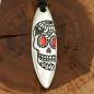 Preview: Silver+Surf Silber Schmuck Surfboard mit Totenkopf