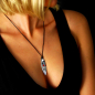 Preview: Silver+Surf Silber Schmuck Surfboard mit Totenkopf