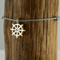 Preview: Silver+Surf Silber Schmuck Steuerrad Gr S vergolde