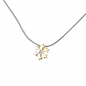 Preview: Silver+Surf Silber Schmuck Schnee Krist Gr S gold