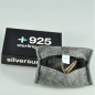 Preview: Silver+Surf Silber Schmuck Anker XL Wood Armband