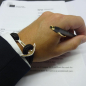 Preview: Silver+Surf Silber Schmuck Anker XL Wood Armband