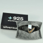 Preview: Silver+Surf Silber Schmuck Anker Gr L vergoldet