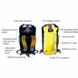 Preview: OverBoard waterproof backpack 45 liters yellow