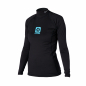 Preview: Mystic Bipoly Thermo-Top Langarm Damen Schwarz 2019 Vorderansicht