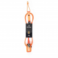 Preview: ROAM Surfboard Leash Comp 6.0 183cm 6mm Orange
