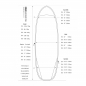 Preview: ROAM Boardbag Surfboard Daylight Hybrid Fish 5.4