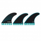 Preview: FUTURES Thruster Fin Set R6 Honeycomb Legacy Rake