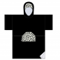 Preview: MDNS Change Robe Surf Poncho Unisize Black Mosaic