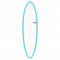 Preview: Surfboard TORQ Epoxy TET 6.8 Funboard Blau Pinline