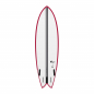 Preview: Surfboard TORQ TEC BigBoy Fish 7.6 Rail Berry