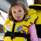 Preview: Crewsaver Euro 100N Gilet solide pour bébés jaune