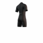 Preview: Mystic Brand Flatlock Shorty 3/2mm Back-Zip Men Black