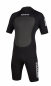 Preview: Mystic Brand Shorty Wetsuit 3/2 Backzip Flatlock Men Black