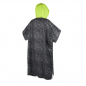 Preview: Mystic Poncho Allover Unisex Black Lime 2019