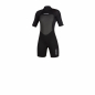 Preview: Mystic Brand Shorty Wetsuit 3/2 Backzip Women Black Front view