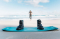 Preview: North KB Fix Wake Neoprenboots Black Sand
