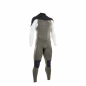 Preview: ION Element Semidry Neoprenanzug 3/2mm Back-Zip Männer dark olive/white/black