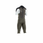 Preview: ION Element Traje de neopreno de manga corta 3/2mm Cremallera dorsal Hombre oliva oscuro/blanco/negro