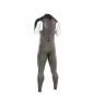 Preview: ION Element Steamer Neoprenanzug Kurzarm 2/2mm Back-Zip Männer dark olive/white/black