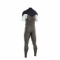 Preview: ION Element Steamer Neoprenanzug Kurzarm 2/2mm Front-Zip Männer dark olive/white/black