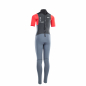 Preview: ION Capture neopreno manga corta 3/2 mm cremallera dorsal niños juvenil acero-azul rojo-negro