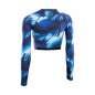 Preview: ION Amaze Rashguard Manga Larga Mujer Azul Capsule