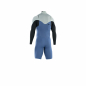 Preview: ION Element Neoprenanzug Shorty Langarm 2/2 mm Front-Zip Herren cascade-blau