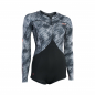 Preview: ION Amaze Hot Shorty 1.5 LS Front-Zip Frauen Black-Flowers