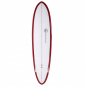 Preview: Surfboard VENON Egg 7.6 Pinline Red