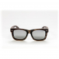 Preview: mawaii Gafas de sol de bambú Timu Marrón Plata