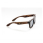 Preview: mawaii Gafas de sol de bambú Timu Marrón Plata