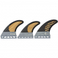 Preview: FUTURES Thruster Fin Set Rob Machado Blackstix