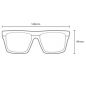 Preview: CARVE Lunettes de soleil Volley Matt Noir Smoke