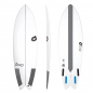 Preview: Surfboard TORQ Epoxy TEC Quad Twin Fish 6.10