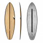Preview: Surfboard TORQ ACT Prepreg BigBoy23 6.6 bamboo