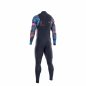 Preview: ION Seek Amp Semidry Neoprenanzug 3/2mm Front-Zip Männer black/black capsule