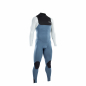 Preview: ION Seek Core Semidry Neoprenanzug 5/4mm Back-Zip Männer steel blue/white/black