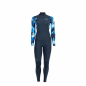 Preview: ION Amaze Amp Semidry Neoprenanzug 4/3mm Back-Zip Frauen blue capsule