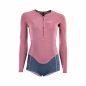 Preview: ION Amaze Hot Shorty Manga Larga 1.5mm Cremallera Delantera Mujer Dirty Rose