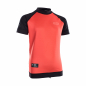 Preview: ION Capture Rashguard Kurzarm Jungs red/black