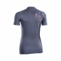 Preview: ION Rashguard Kurzarm Frauen steel blue