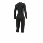Preview: Mystic Brand Langarm Kurzbein Neoprenanzug 3/2mm Back-Zip Flatlock Frauen Night Blue