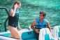 Preview: Jobe 4 Buckle Schwimmweste Unisex Blau