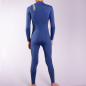 Preview: Xcel Youth Comp Wetsuit 5/4mm Front-Zip Children Cascade Blue Backview